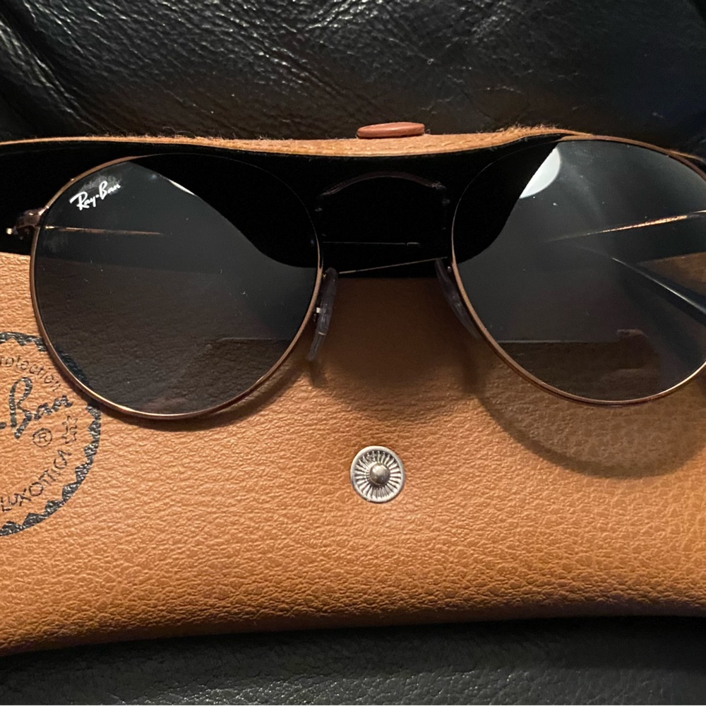 Brand new ray ban round lenses, never worn